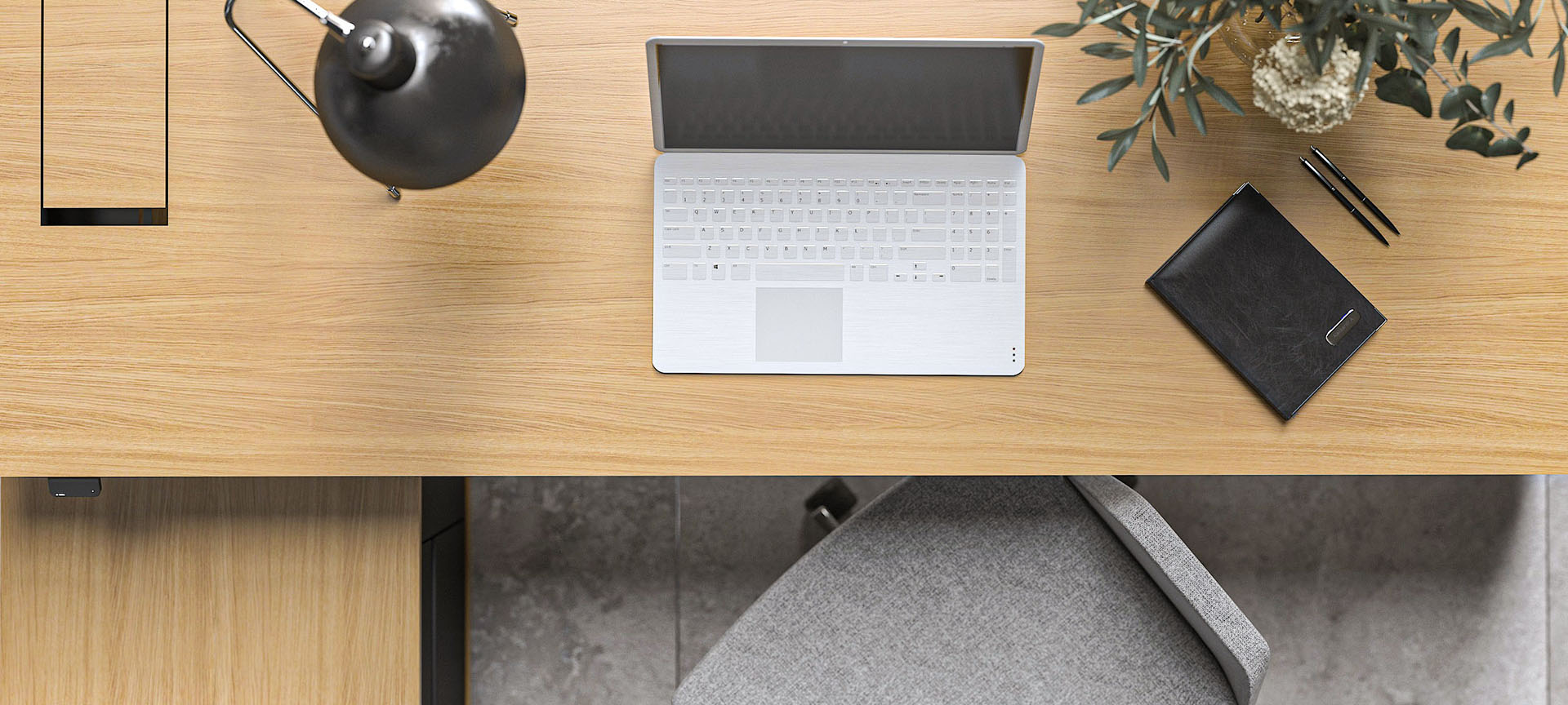 MOTION Executive 2000x900mm, AA - ozola finieris, A - Melns